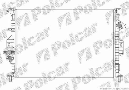 Polcar 3219083X - Radiaator,mootorijahutus www.avaruosad.ee