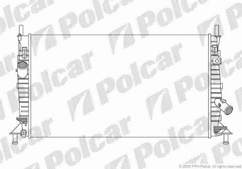 Polcar 3235084X - Radiaator,mootorijahutus www.avaruosad.ee