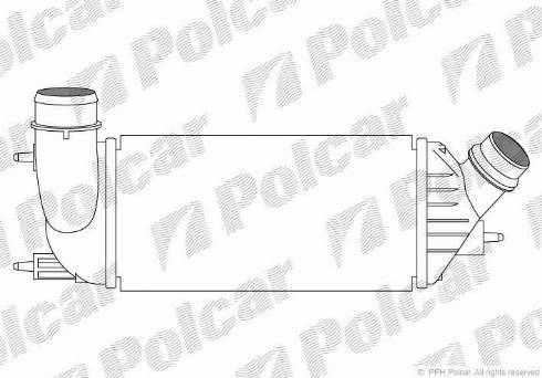 Polcar 2397J83X - Kompressoriõhu radiaator www.avaruosad.ee