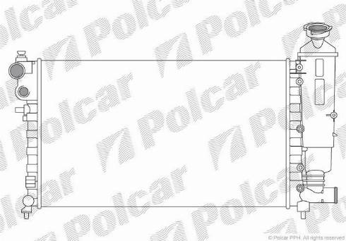 Polcar 230608A2 - Radiators, Motora dzesēšanas sistēma www.avaruosad.ee