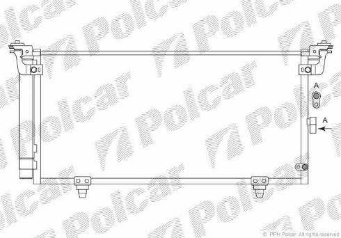 Polcar 7209K8C1 - Lauhdutin, ilmastointilaite www.avaruosad.ee