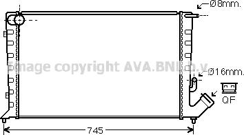 Prasco CN2211 - Radiators, Motora dzesēšanas sistēma www.avaruosad.ee