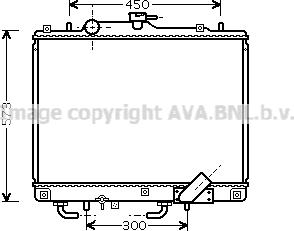 Prasco MT2156 - Radiaator,mootorijahutus www.avaruosad.ee