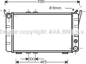 Prasco SA2001 - Radiaator,mootorijahutus www.avaruosad.ee