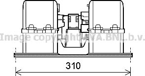 Prasco VL8071 - Elektrimootor,salongiventilaator www.avaruosad.ee