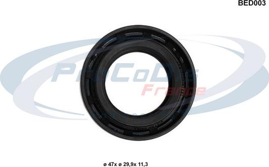 Procodis France BED003 - Shaft Seal, differential www.avaruosad.ee