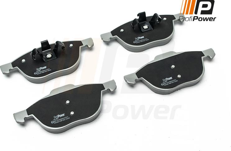 ProfiPower 1B1007 - Brake Pad Set, disc brake www.avaruosad.ee