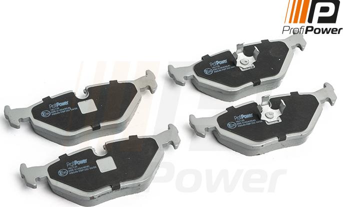 ProfiPower 1B2135 - Brake Pad Set, disc brake www.avaruosad.ee