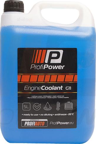 ProfiPower PLYN G11 PP 5 - Antifreeze www.avaruosad.ee
