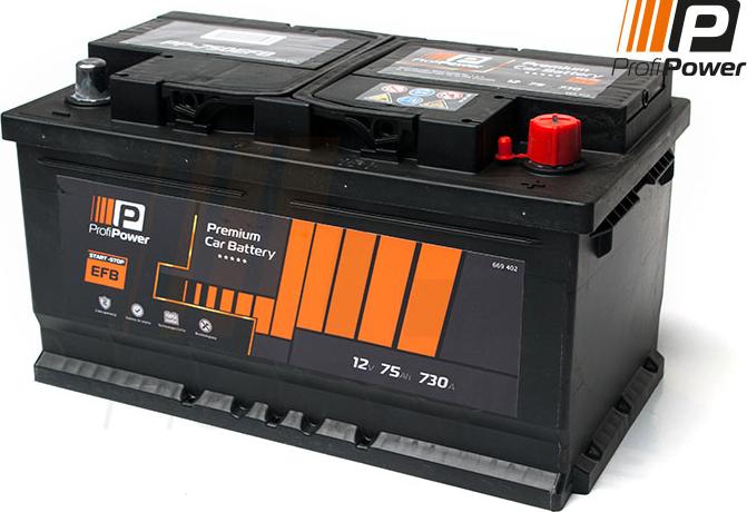 ProfiPower PP-750 EFB - Starterio akumuliatorius www.avaruosad.ee