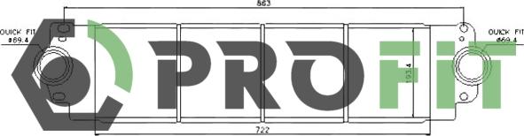 Profit 1780-0001 - Kompressoriõhu radiaator www.avaruosad.ee