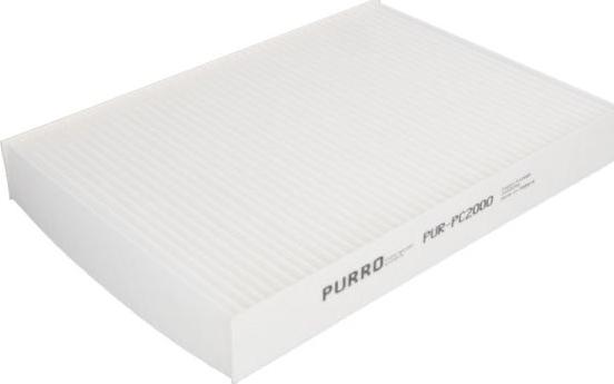 PURRO PUR-PC2000 - Filter, interior air www.avaruosad.ee