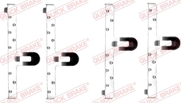 QUICK BRAKE 1091048 - Accessory Kit for disc brake Pads www.avaruosad.ee