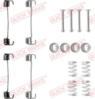 QUICK BRAKE 1050619 - Accessory Kit, parking brake shoes www.avaruosad.ee