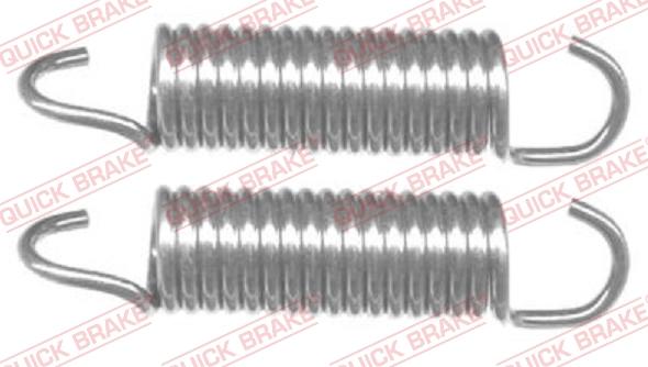QUICK BRAKE 113-0516 - Repair Kit, parking brake handle (brake caliper) www.avaruosad.ee