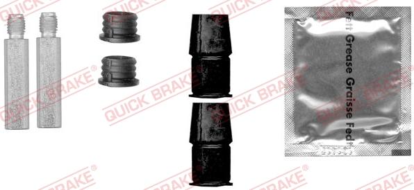 QUICK BRAKE 113-0801X - Guide Sleeve Kit, brake caliper www.avaruosad.ee