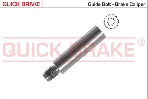 QUICK BRAKE 11201 - Guide Bolt, brake caliper www.avaruosad.ee