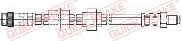 QUICK BRAKE 32.408 - Tubo flexible de frenos www.avaruosad.ee