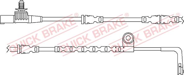 QUICK BRAKE WS0265A - Warning Contact, brake pad wear www.avaruosad.ee