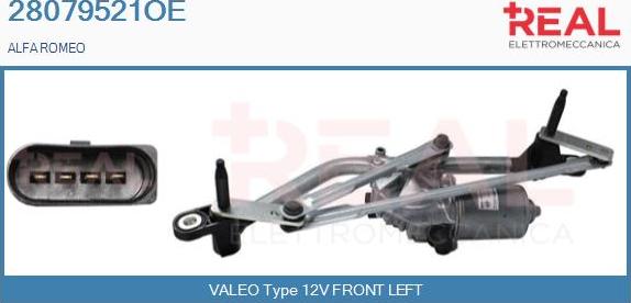 REAL 28079521OE - Window Wiper System www.avaruosad.ee