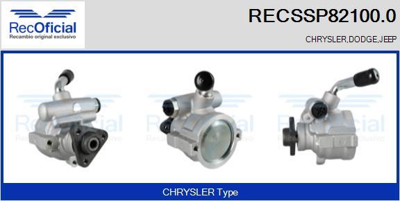 RECOFICIAL RECSSP82100.0 - Hydraulic Pump, steering system www.avaruosad.ee