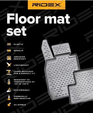 RIDEX 215A0851 - Floor Mat Set www.avaruosad.ee