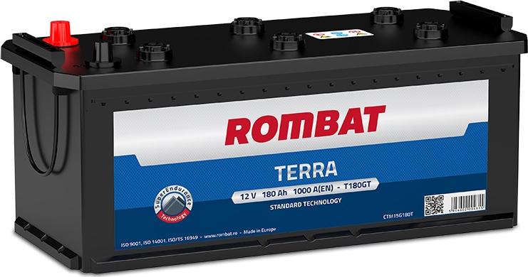 ROMBAT T180GT - Стартерная аккумуляторная батарея, АКБ www.avaruosad.ee