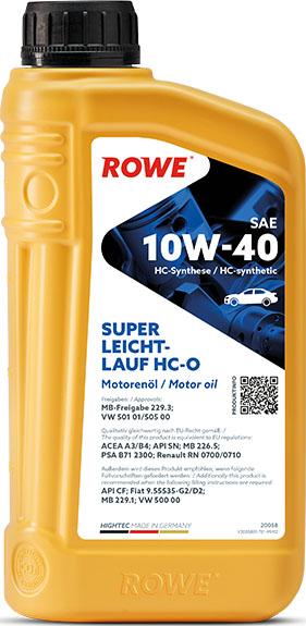 ROWE 20058-0010-99 - Моторное масло www.avaruosad.ee