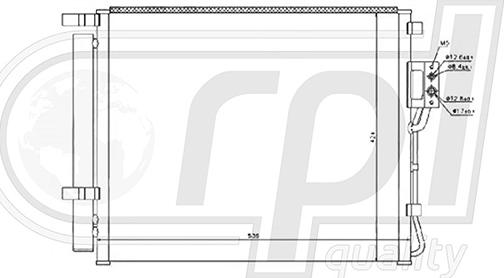 RPLQuality APCDHY5046 - Kondensaator,kliimaseade www.avaruosad.ee