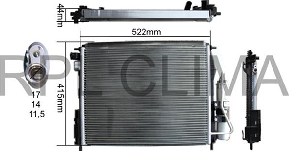 RPLQuality APCDRE0049 - Condenser, air conditioning www.avaruosad.ee