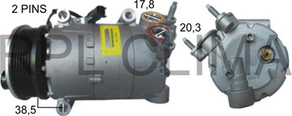 RPLQuality APCOFD0065 - Compressor, air conditioning www.avaruosad.ee