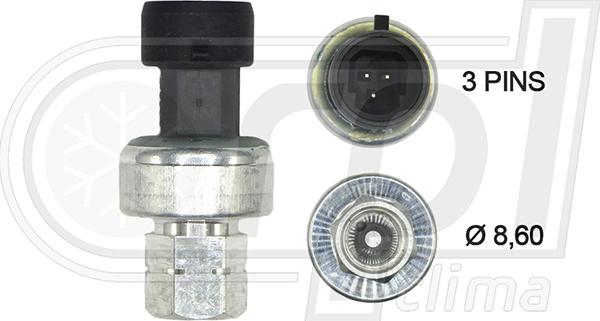 RPLQuality APPROP0005 - Pressure Switch, air conditioning www.avaruosad.ee