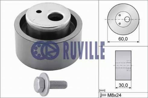Ruville 55997 - Tensioner Pulley, timing belt www.avaruosad.ee