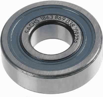 SACHS 1863 869 038 - Центрирующий опорный подшипник, система сцепления www.avaruosad.ee