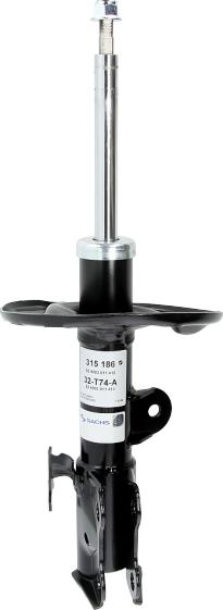 SACHS 315 186 - Amortiguador www.avaruosad.ee