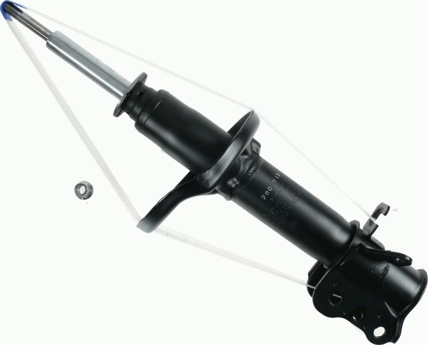 SACHS 280 715 - Shock Absorber www.avaruosad.ee