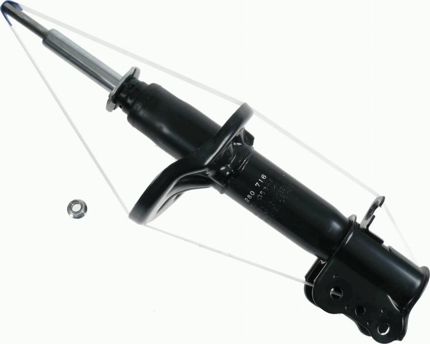 SACHS 280 716 - Shock Absorber www.avaruosad.ee