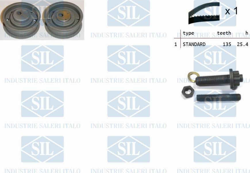 Saleri SIL TK1071 - Timing Belt Set www.avaruosad.ee