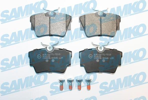 Samko 5SP946 - Brake Pad Set, disc brake www.avaruosad.ee