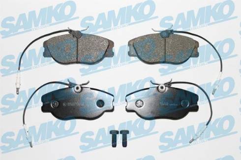 Samko 5SP498 - Brake Pad Set, disc brake www.avaruosad.ee