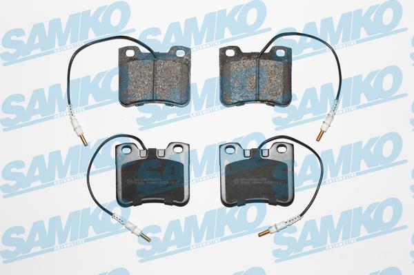 Samko 5SP444 - Brake Pad Set, disc brake www.avaruosad.ee
