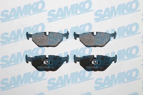 Samko 5SP463 - Brake Pad Set, disc brake www.avaruosad.ee