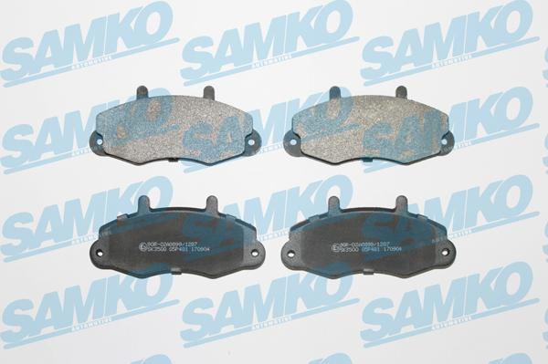 Samko 5SP481 - Brake Pad Set, disc brake www.avaruosad.ee