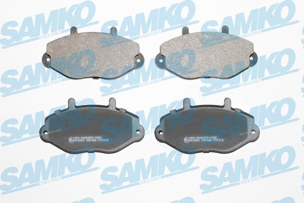 Samko 5SP482 - Brake Pad Set, disc brake www.avaruosad.ee