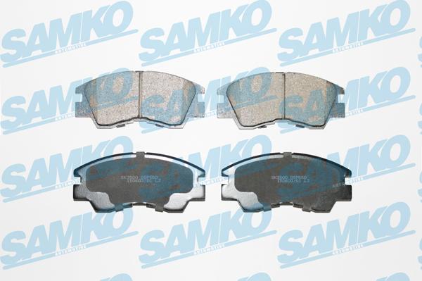 Samko 5SP550 - Brake Pad Set, disc brake www.avaruosad.ee