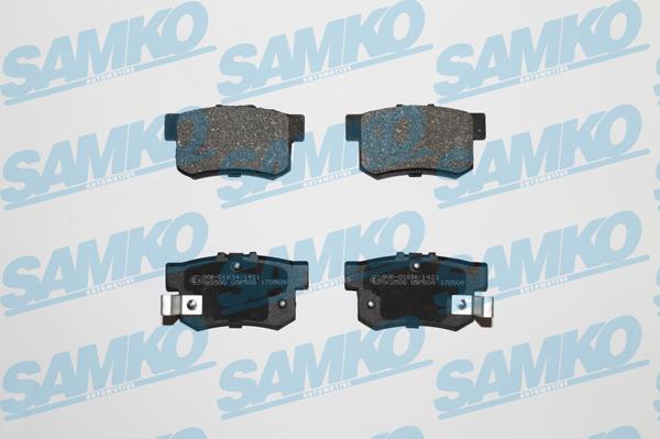 Samko 5SP508 - Brake Pad Set, disc brake www.avaruosad.ee