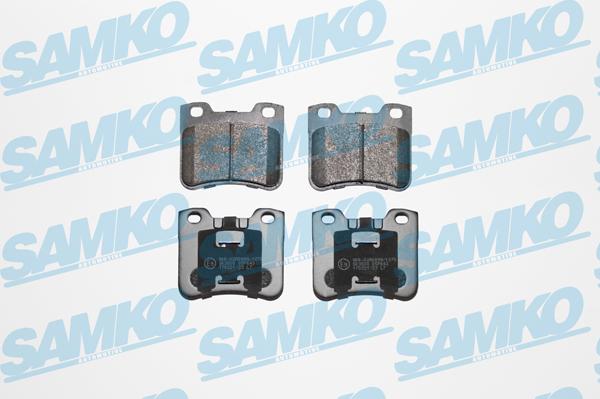 Samko 5SP643 - Brake Pad Set, disc brake www.avaruosad.ee