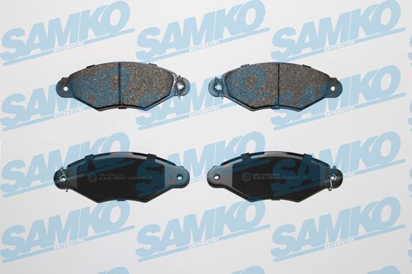 Samko 5SP662 - Brake Pad Set, disc brake www.avaruosad.ee