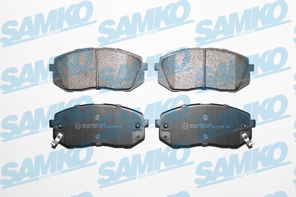 Samko 5SP1415 - Brake Pad Set, disc brake www.avaruosad.ee