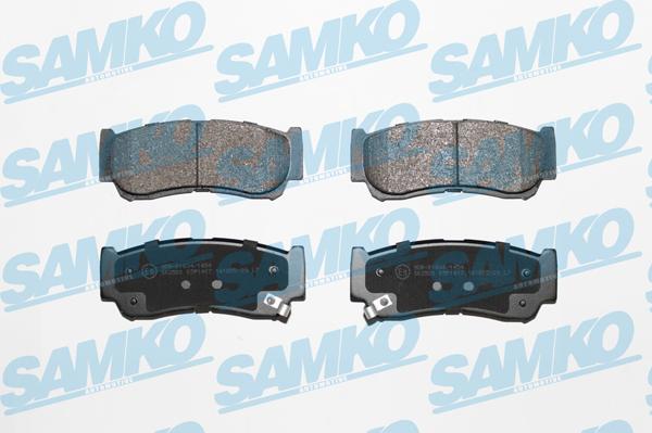 Samko 5SP1417 - Brake Pad Set, disc brake www.avaruosad.ee